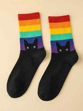 Women's LGBT Rainbow cat