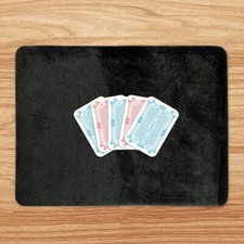Play Mat Flannel Poker Game