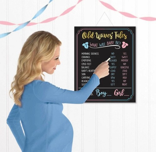 Gender reveal baby shower - gender,