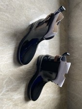 Tommy Hilfiger Women's Patent Chelsea Boots