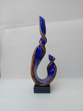 LARGE  MURANO  VENETIAN  STYLE  GLASS  SCULPTURE  ORNAMENT