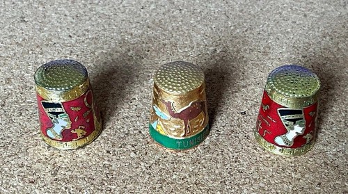 Sewing thimbles set - sewing, thimbles,