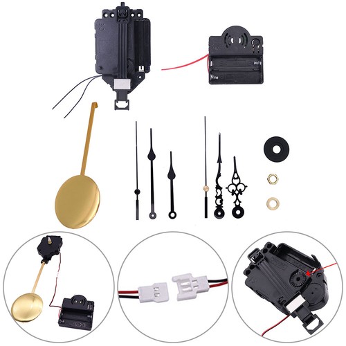 Diy wall quartz pendulum clock - diy-wall,