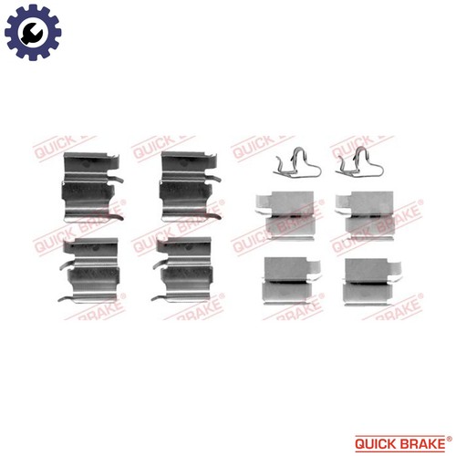 Accessory kit disc brake pad - accessory,