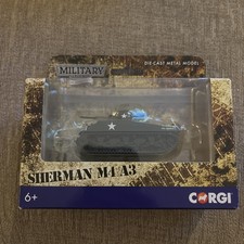 Corgi CS90638 Military Legends in Minature. Die-cast model Sherman M4 A3 Tank
