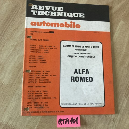 Alfa romeo times workshop - alfa,