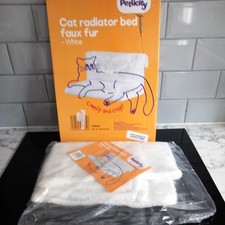 PETLICITY  FLEECE PET RADIATOR BED CAT DOG KITTEN PUPPY ANIMAL WARM COSY HAMMOCK