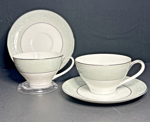 Noritake embassy footed cups - noritake,