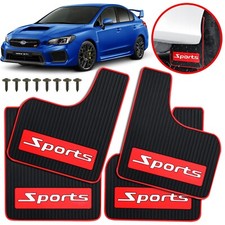 Sports PVC Mud Flaps Mudguards Splash Guards For Subaru Impreza WRX STI BRZ XV