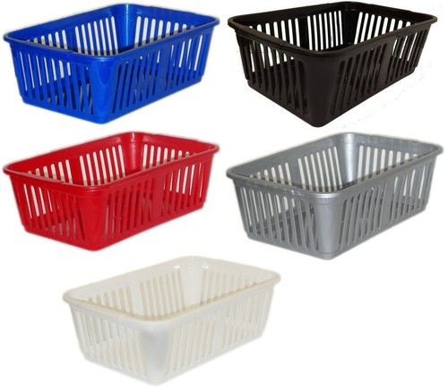 Small plastic storage basket - storage,