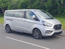 2022 72 FORD TRANSIT TOURNEO CUSTOM 320 ECOBLUE  TITANIUM 9 SEATER MINIBUS TAXI