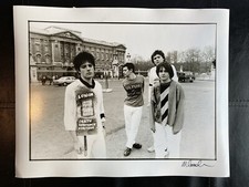 RARE MANIC STREET PREACHERS ARCHIVAL DARKROOM PRINT SIGNED BY PHOTOGRAPHER!