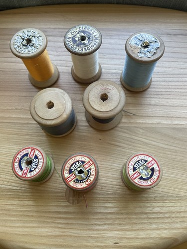 Vintage wooden sewing - vintage,