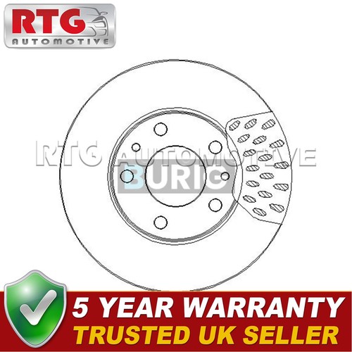 Rtg front brake disc - front, fits