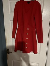 Red Miss Selfridge Dress