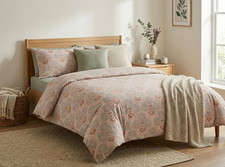 King size bedding set - set, pink