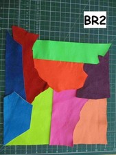 9 scraps soft bright coloured