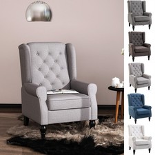 Retro Accent Chair Wingback