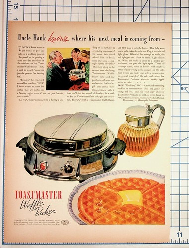 Vintage toastmaster waffle - vintage,