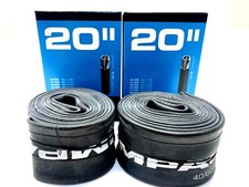 TWO PACK  Impac Bikes Inner Tubes 20" 1.75/2.125  Schrader Valve Premium BMX