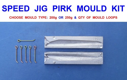 Speed jig pirk mould - mould, kit
