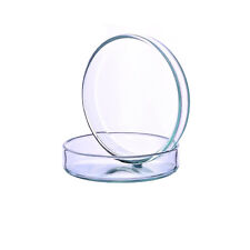 GLASS PETRI DISHES 60mm x 12mm BOROSILICATE GLASS BASE AND COVER 5 PACK