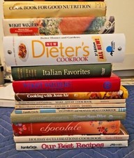 Cookbooks asst hardcover vtg - cookbooks, asst.