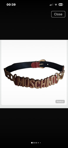 Moschino redwall belt classic - moschino, belt.
