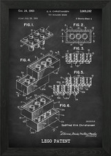 LEGO Framed Wall Art Poster
