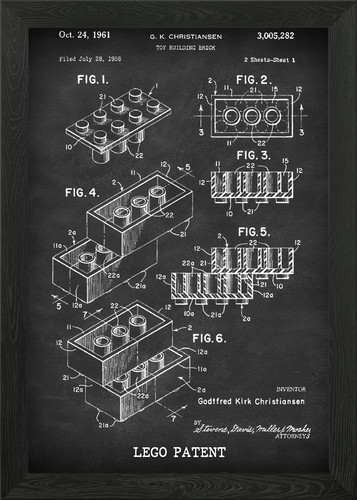 Lego framed wall - wall, poster