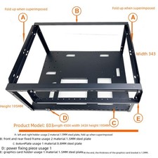 Open Computer Case PC Case
