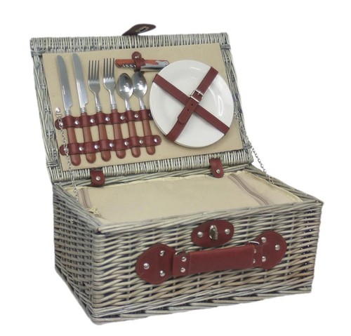 Red hamper fh005 wicker - red,
