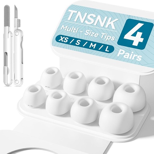 Pairs replacement ear tips - 4,