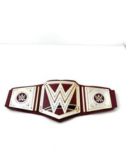 WWE MATTEL RED UNIVERSAL CHAMPIONSHIP TITLE WRESTLING BELT VGC