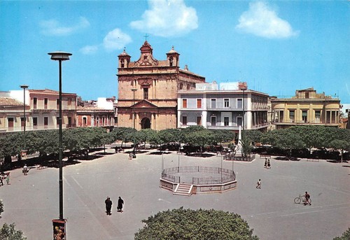 Postcard pachino piazza - postcard,