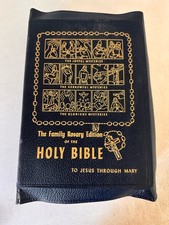 1953 VINTAGE CATHOLIC BIBLE -