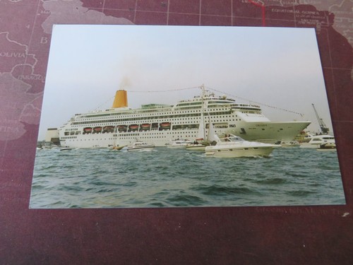 Cruises oriana postcard - &,