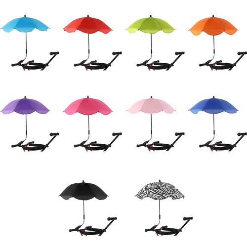 Chair umbrella with clamp - with,