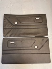 Classic Mini Grey Interior Door Cards  -  Front Card / Panel / Panels