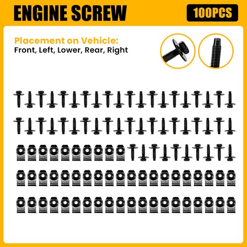 100x undertray engine under - undertray,