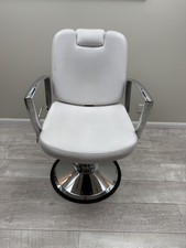 White Beauty Or Barber Chair