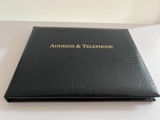 Address Book Genuine Leather