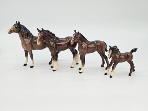 Set four beswick ceramic - of,