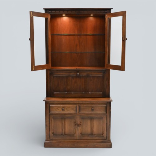 Ercol mural wall unit - mural, display