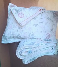 LAURA ASHLEY BED SPREAD & 2