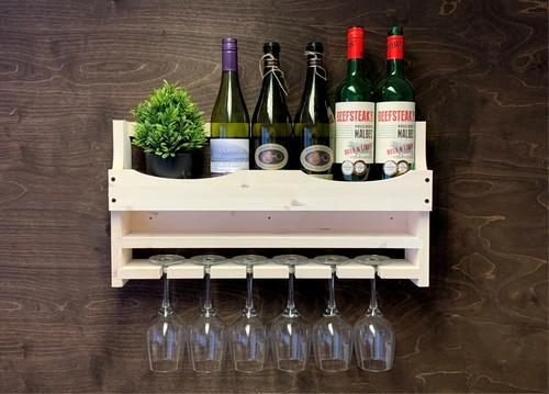 Wine rack shabby - rack, shelf