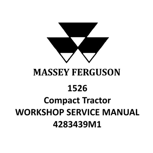 Workshop service manual - , for
