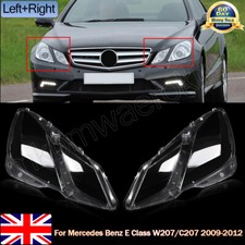 2Pcs Clear Headlight Cover