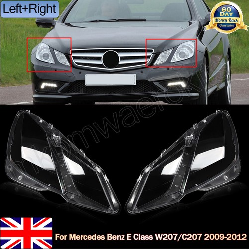 2pcs clear headlight cover - clear,