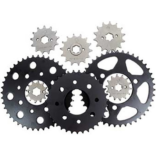 Front sprocket w rubber - jt,